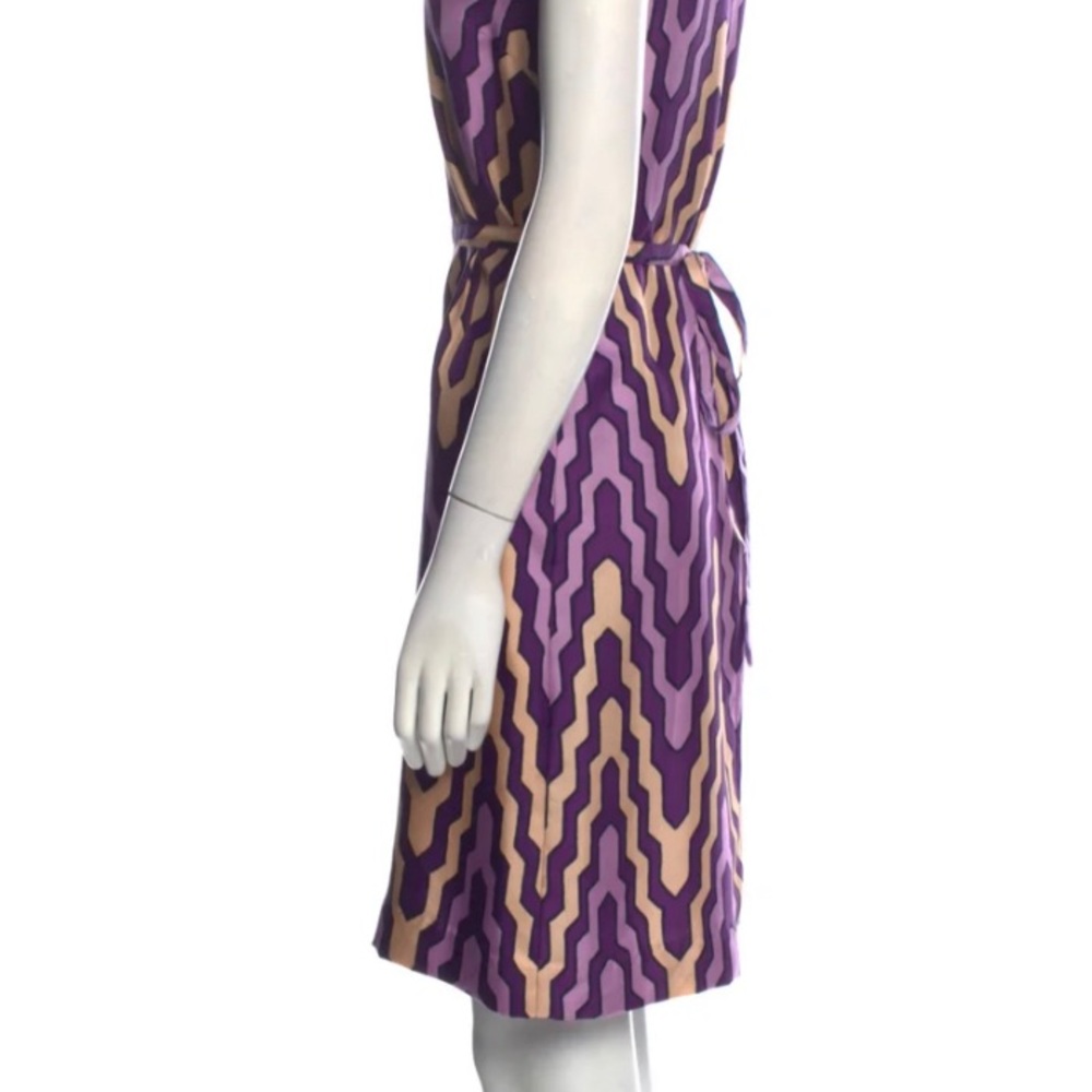 Tory burch Linda dress, Shirtdress, No Sleeve, A-Line, Drawstring, Women Size 2 - Picture 3 of 11